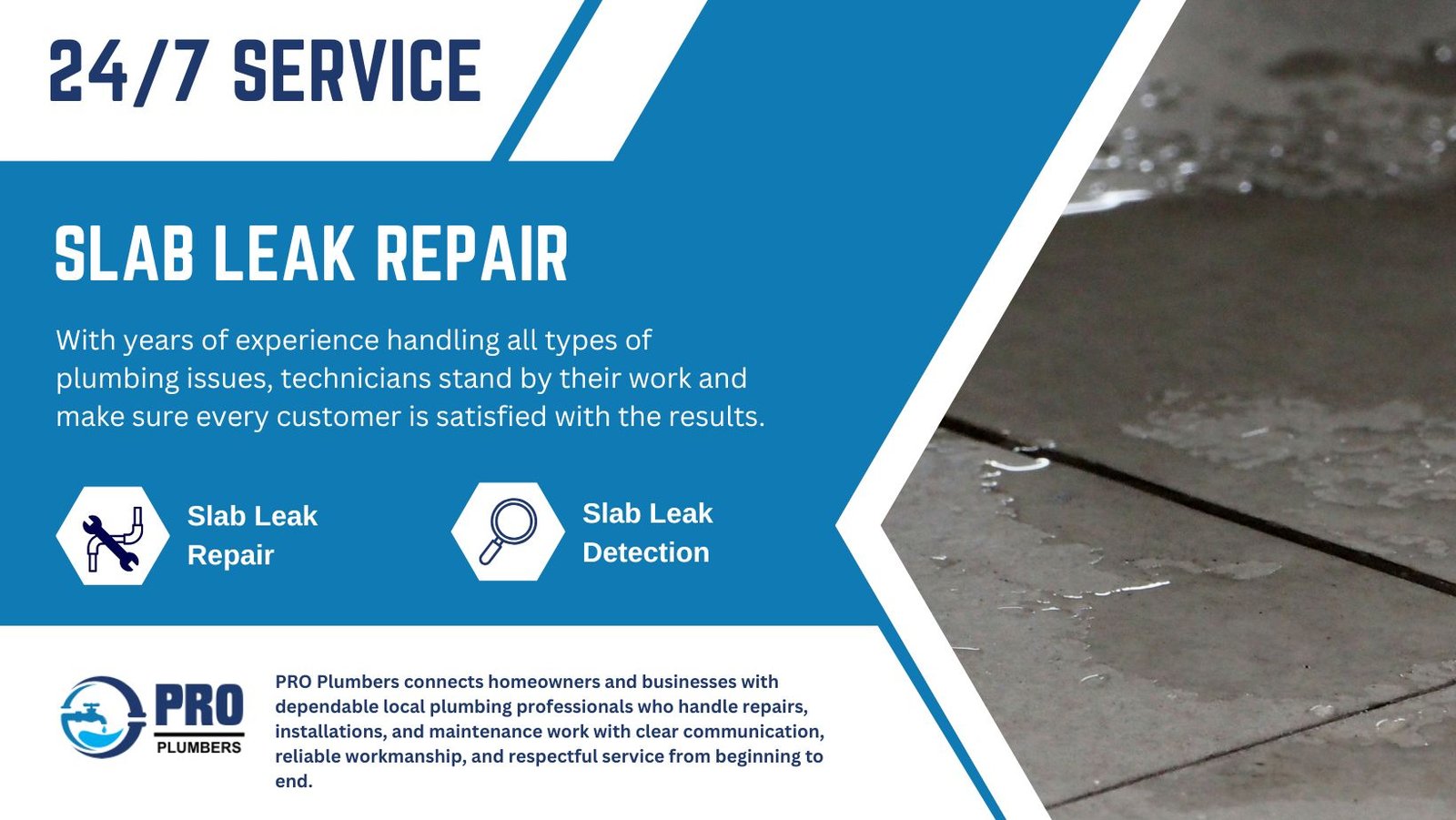 Slab Leak Repair in Bradenton