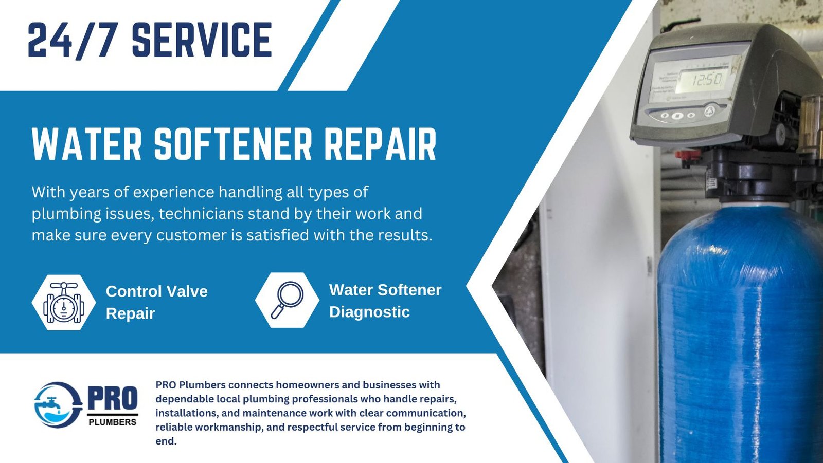 Water softener repair in Bradenton, FL